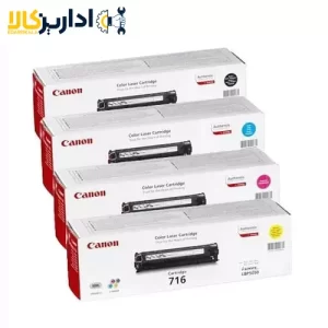 ست کارتریج تونر چهار رنگ کانن Canon 716