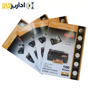 کاغذ فتوگلاسه یونیک سایز A3 وزن 130 گرم 100 برگ