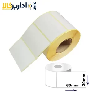 لیبل (برچسب) پی وی سی یک ردیفه 30×60